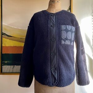 Marimekko x uniqlo Fleece button down